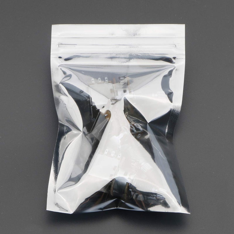Ellbest 100pcs Antistatic Bags, Resealable Ziplock ESD Shielding Bags 3.15x5.12 inch Anti Static for HDD SDD Electronic Device - Image 5